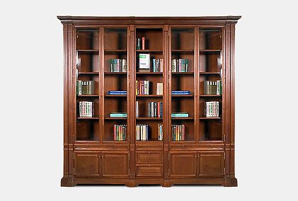 Набор мебели для библиотеки "Престиж-17.13"