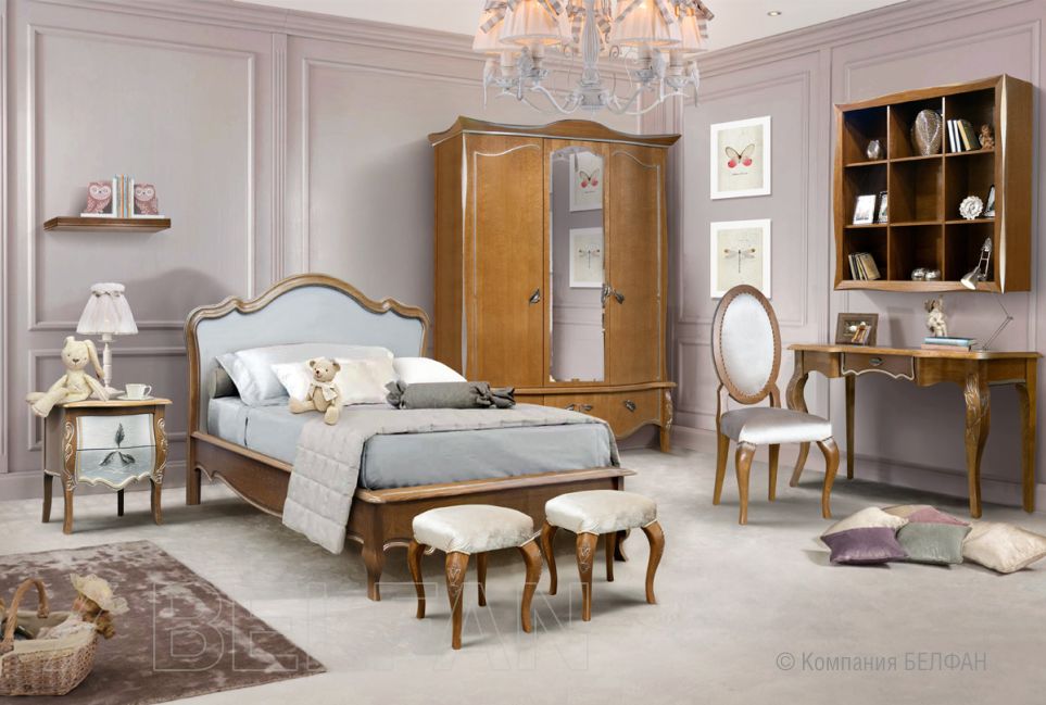 Тумба прикроватная "Трио" массив и шпон дуба 6