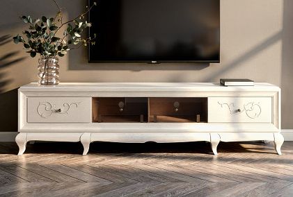 Тумба под ТВ 4-х секционная "Соната" (декор)