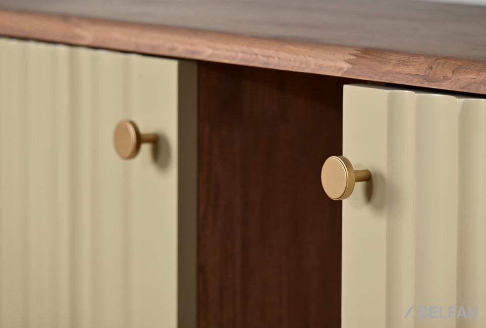 Тумба высокая "Меридиан" массив дуба, МДФ 2