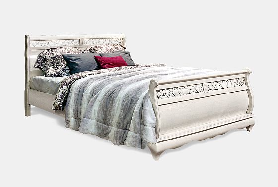 Кровать "Тэфи" (высокое изножье) массив и шпон дуба 3