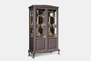 Шкаф с витриной 2-х дверный "Fleuron"
