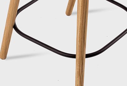 Стул "Лугано" полубарный; дуб натуральный