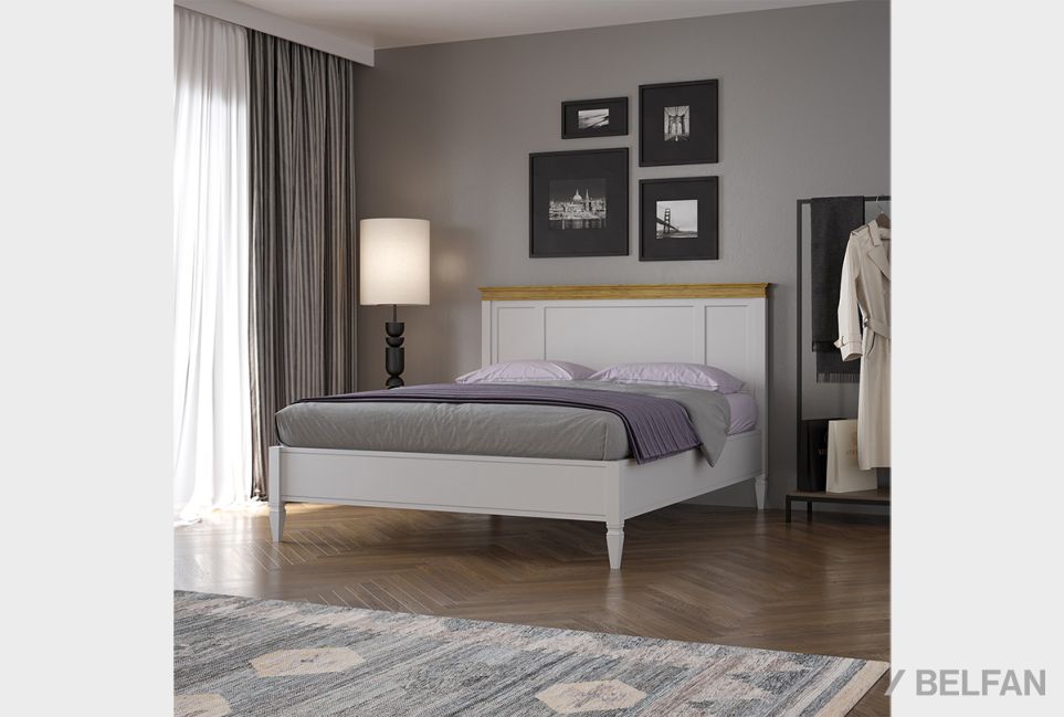 Кровать "Ольса-С" массив сосны 1