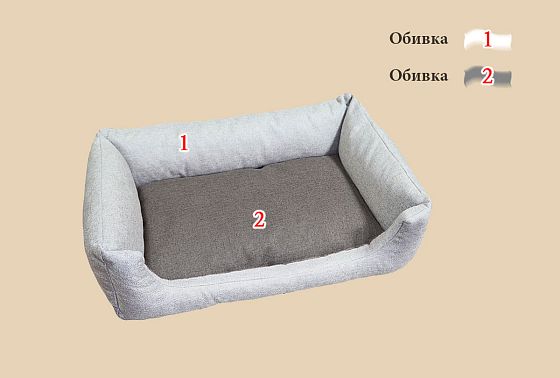 Лежанка для животных (прямоугольная)  3