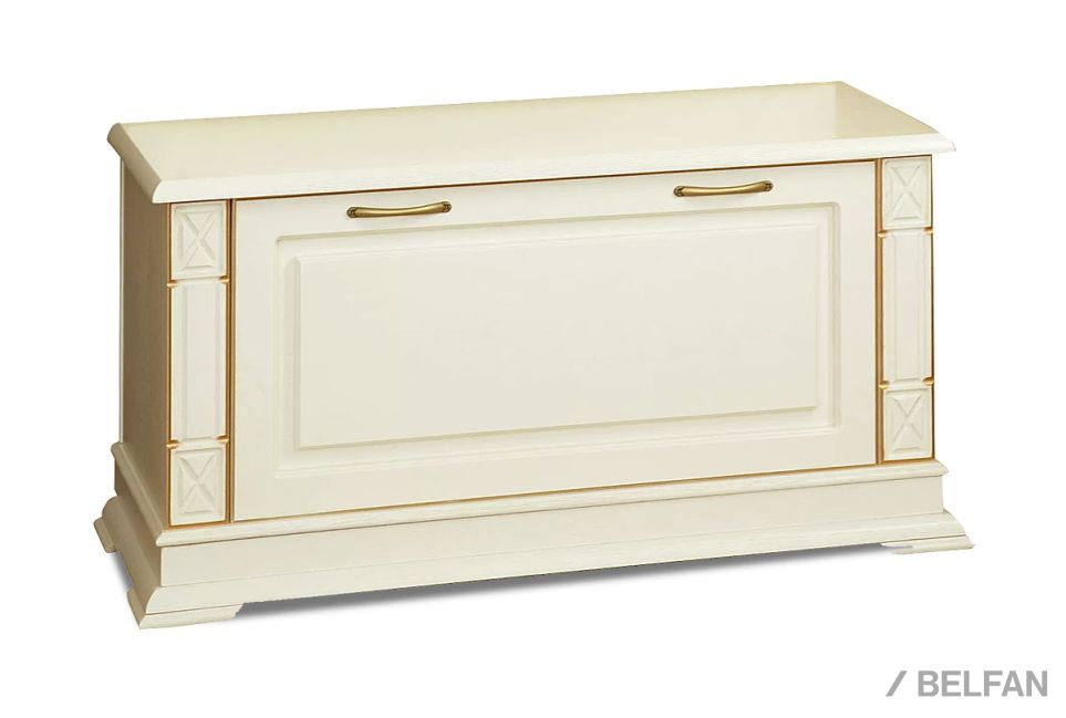 Тумба для обуви "Верди Люкс" 22 массив и шпон дуба 1