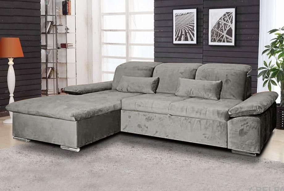 "Престон" диван с оттоманкой 3