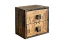 Модуль для стеллажей открытых &quot;Cube Design&quot; (с ящиками) 2 ящика графит + бейц-масло 1