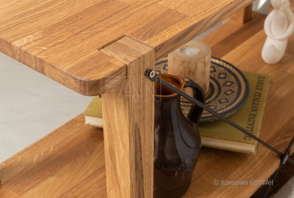 Стеллаж "Art Collection" 2 массив дуба 5