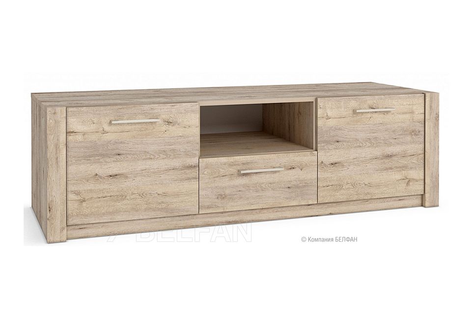 Тумба под ТВ "Вирджиния";  серый