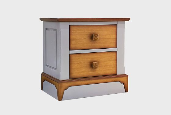 Тумба прикроватная "Бриансон" массив и шпон дуба, МДФ 6
