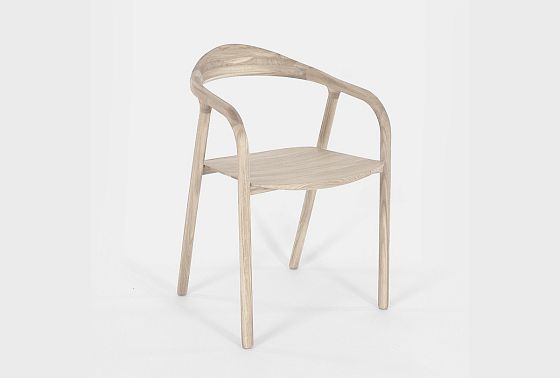 Стул "Лугано" с подлокотниками массив берёзы 3