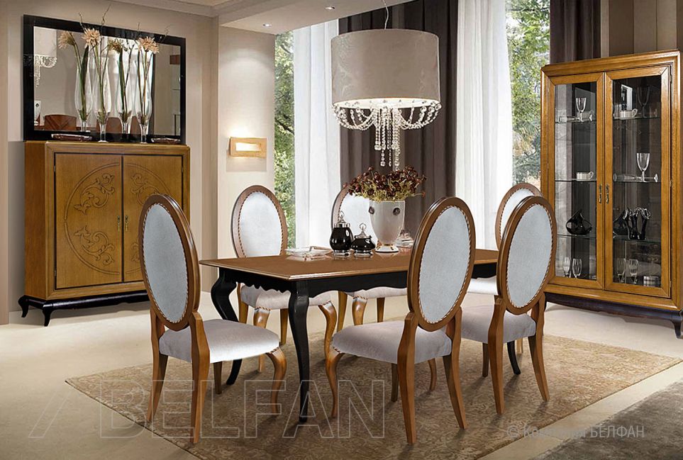 Тумба "Соната" высокая (декор) массив и шпон дуба 8