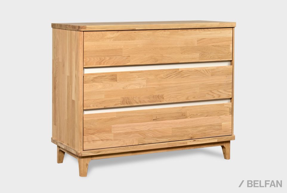 Комод "Wallstreet" 3 массив дуба, МДФ 3