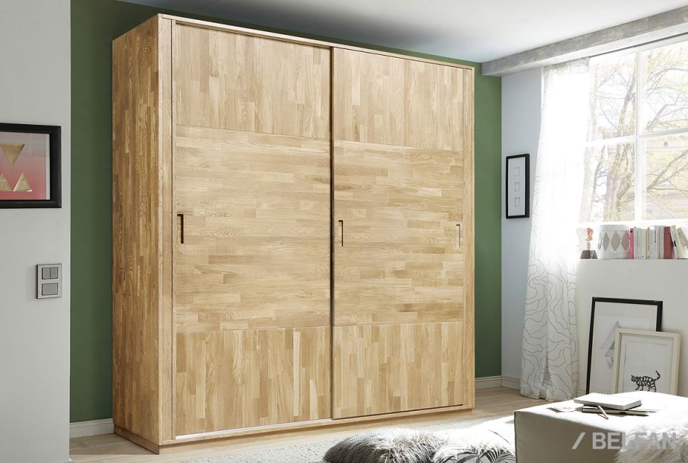 Шкаф-купе "Ирвинг" массив дуба 2