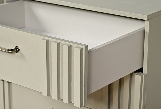 Комод "Чикаго" (6 ящиков) массив и шпон дуба 8