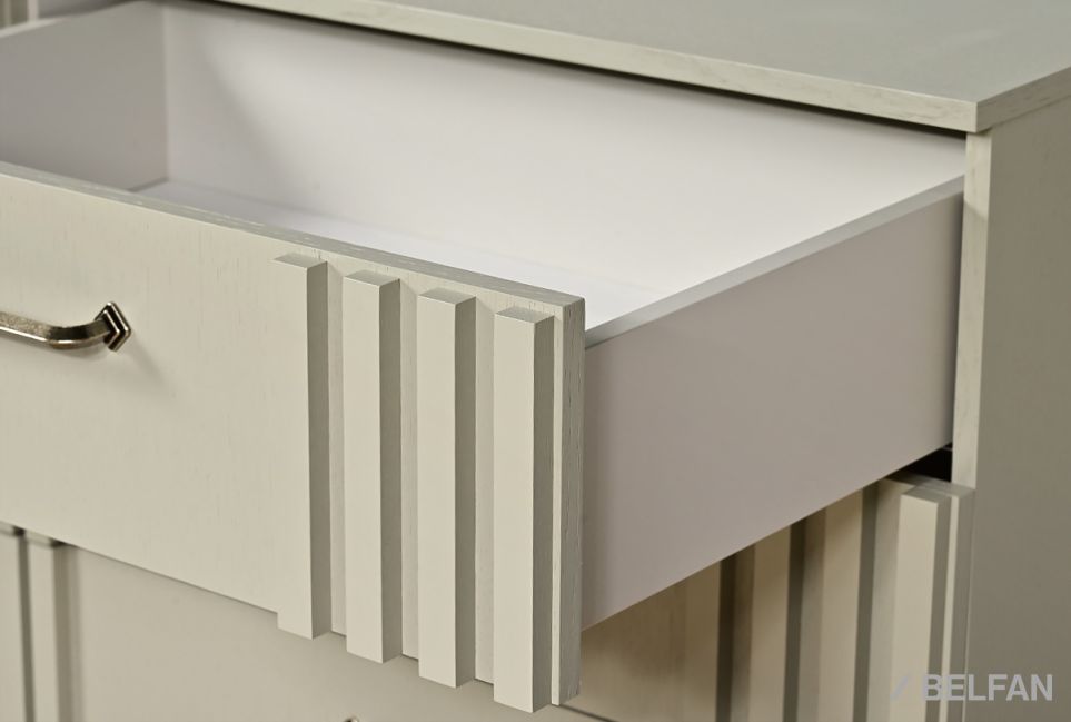 Комод "Чикаго" (6 ящиков) массив и шпон дуба 5