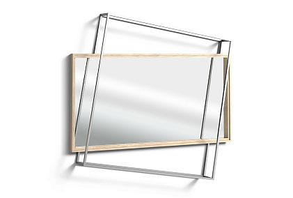 Зеркало настенное "Black" 140