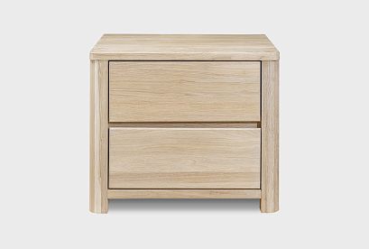 Тумба прикроватная "Норд"; белёный дуб