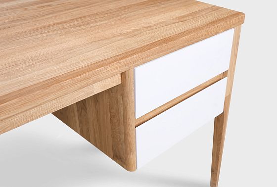 Стол письменный "Уоллстрит" массив дуба, МДФ 9