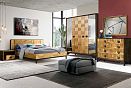 Шкаф для одежды 3-х дв. "Cube Design"; *КМ-009.303; графит, бейц-масло