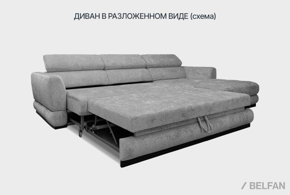 "Орландо" диван с оттоманкой 3