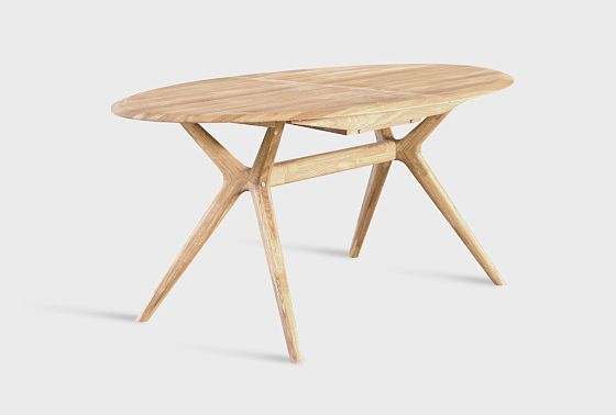 Стол обеденный "Кармен" (раскладной) массив дуба 7