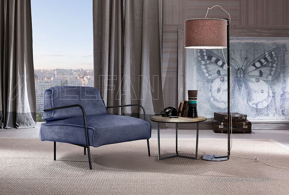 Стол журнальный "Art Collection" круглый 60 массив дуба, металл 3