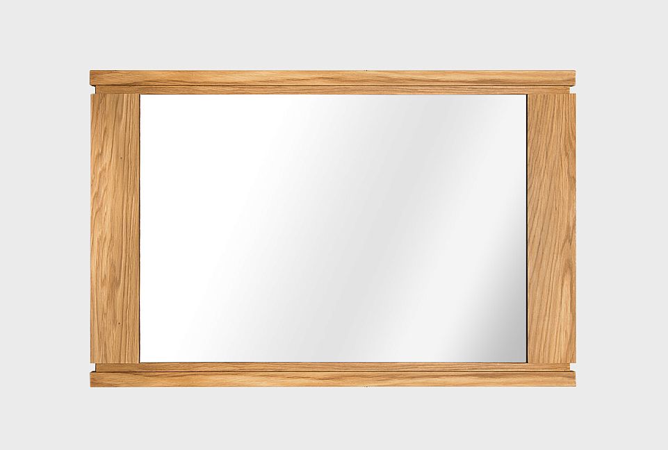 Зеркало настенное "Берген"; бейц масло