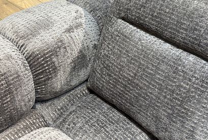 "Kioto" диван 2-х местный; нераскл.; 90+90; Nicoya Darkgrey (гр.4/Турция)