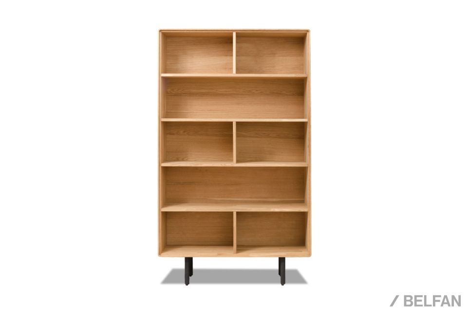 Стеллаж "Norman" 2 массив дуба, металл 7