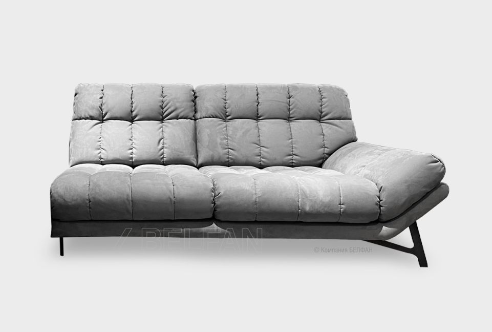 "Space" секция двухместная с подлокотником ; нераскл.; 2R; начальная группа ткани