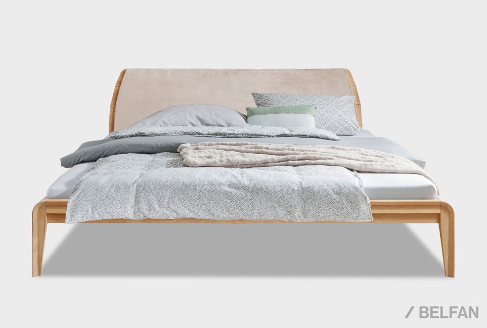 Кровать "Монблан" массив дуба 2