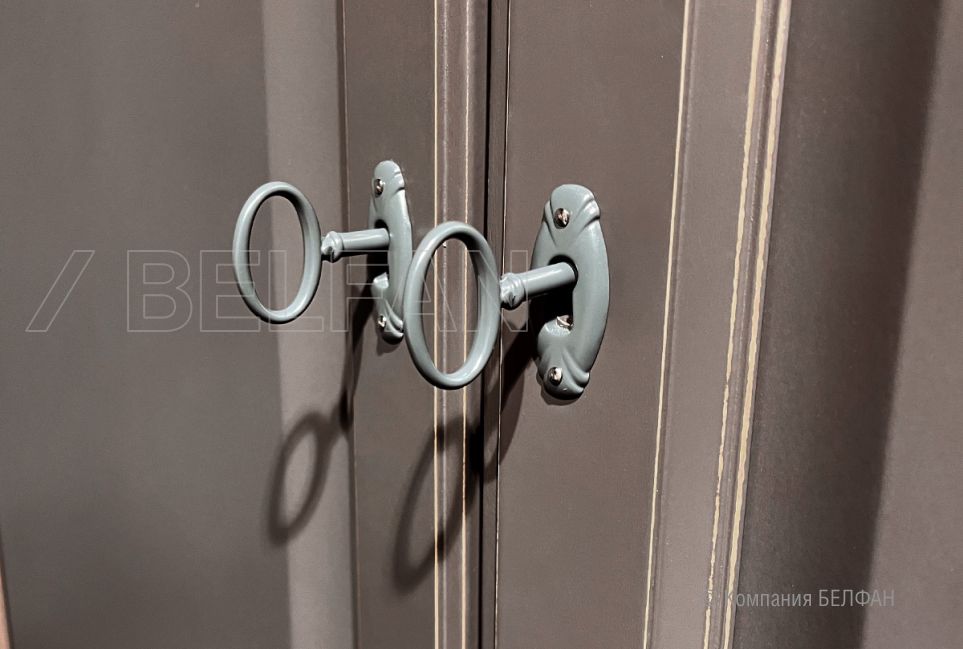 Шкаф для одежды "Fleuron" 3-х дв. массив и шпон дуба 2