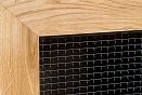 Модуль настенный "Cube Design" 1; фасад "стекло"; *КМ-009.11; левый; бейц-масло