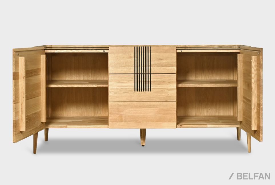 Тумба "Bergamo" 3 (с ящиками) массив дуба 8