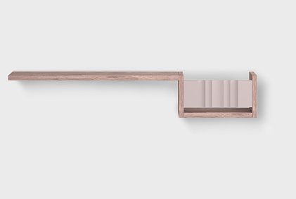 Полка с нишей "Меридиан" (правая)