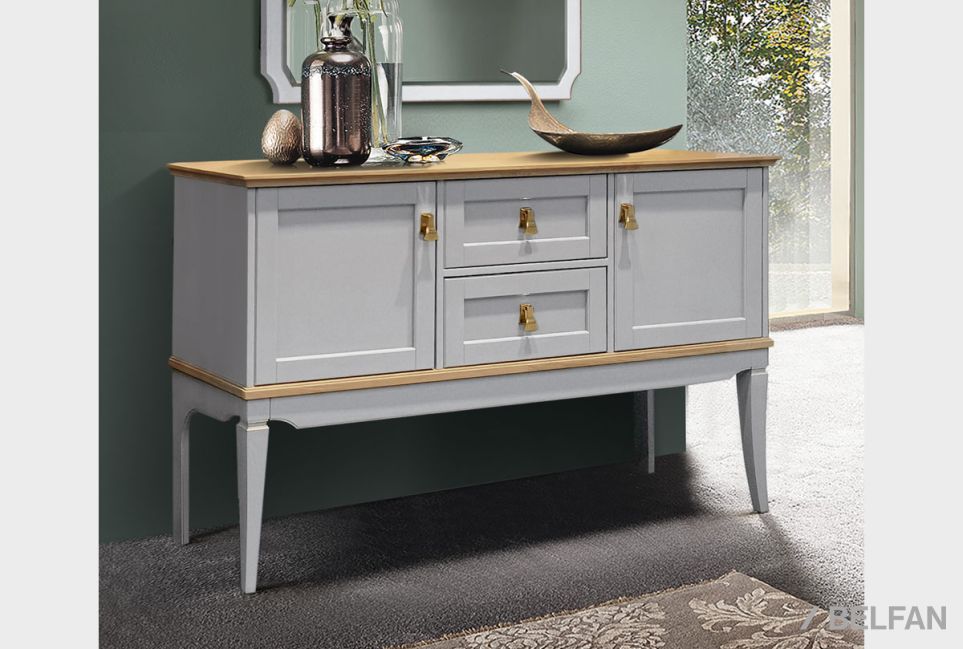 Тумба "Стюарт" массив и шпон дуба 1