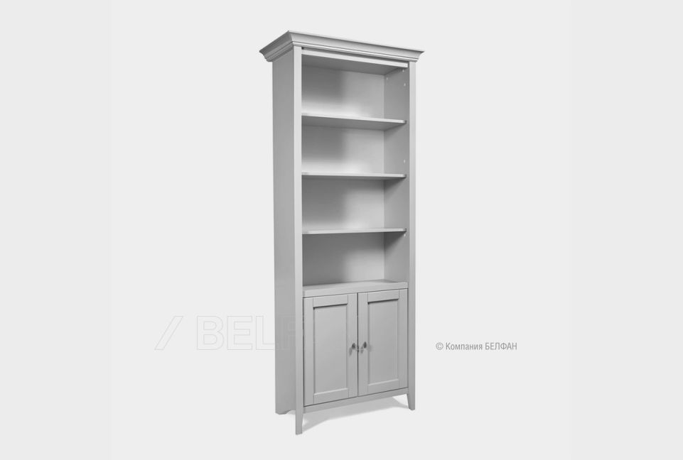 Стеллаж "Адель"; светлый серый