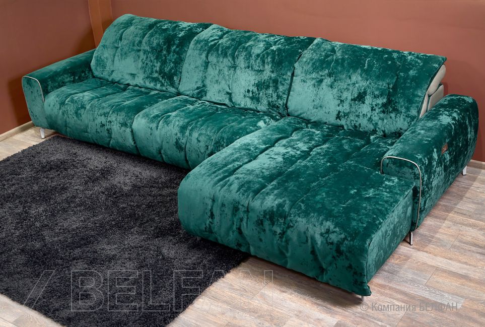 "Грей" диван с оттоманкой 6