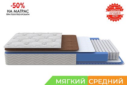 Матрас Оптимум (мягкий/средний)