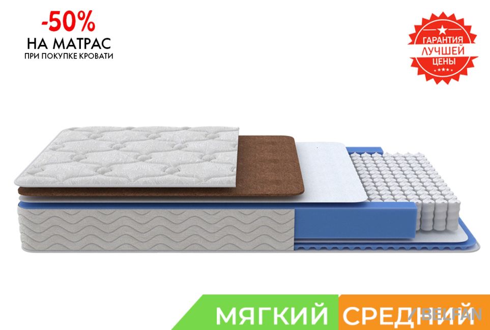 Матрас Оптимум (мягкий/средний) 1