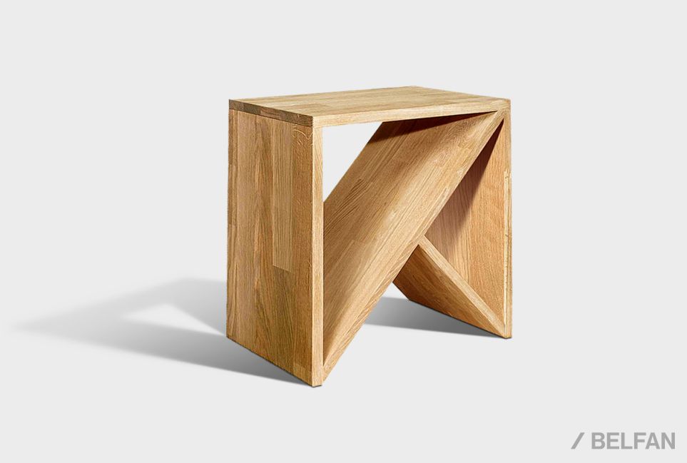 Стол прикроватный "Art Collection" Д массив дуба 5