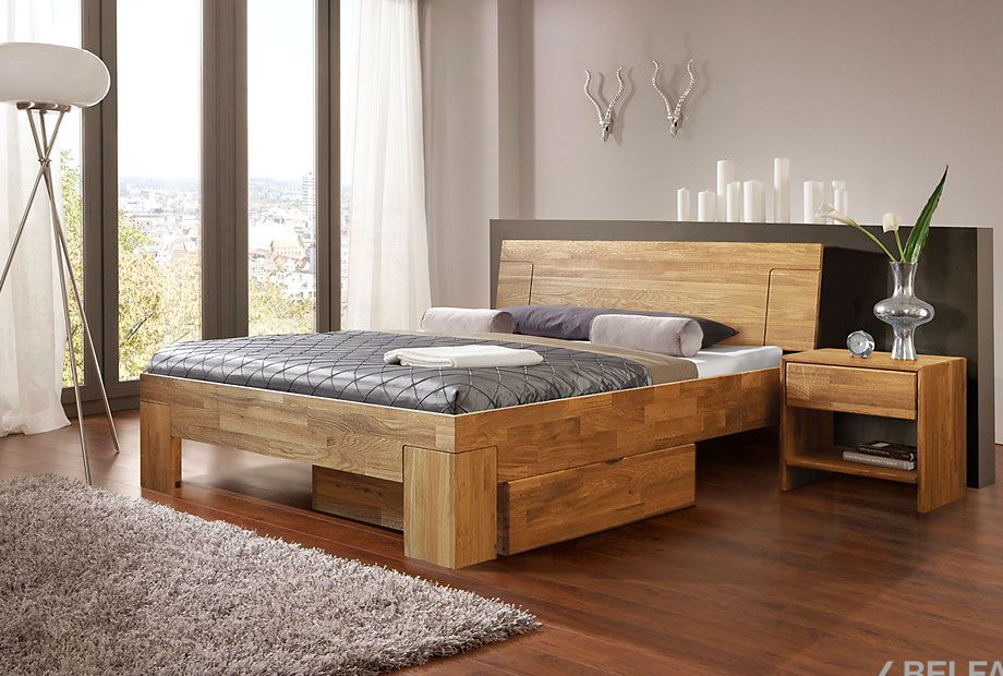 Ящик бельевой "Берген" массив дуба 2