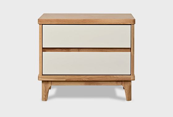 Тумба прикроватная "Wallstreet" массив дуба, МДФ 14