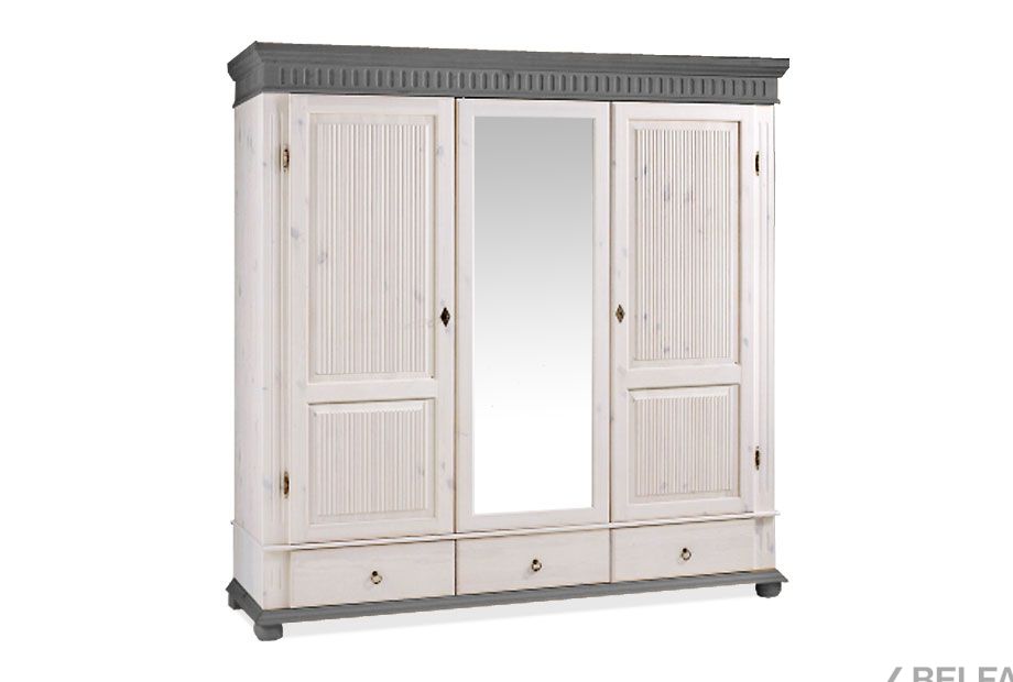 Шкаф "Хельсинки-3-SP-GT" массив сосны 1