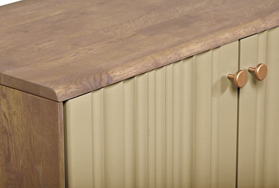 Тумба "Меридиан" 4 массив дуба, МДФ 3