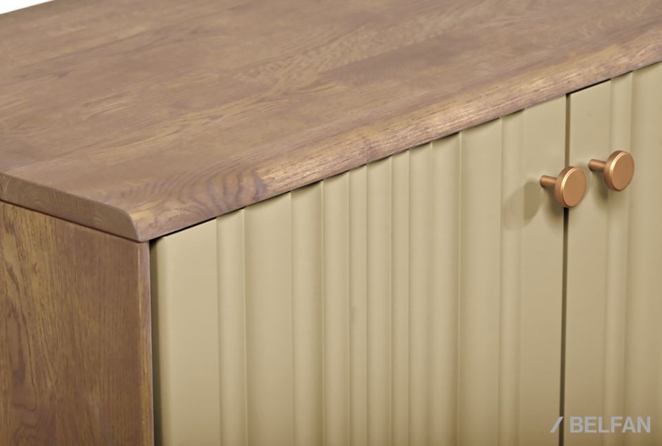 Тумба "Меридиан" 4 массив дуба, МДФ 3
