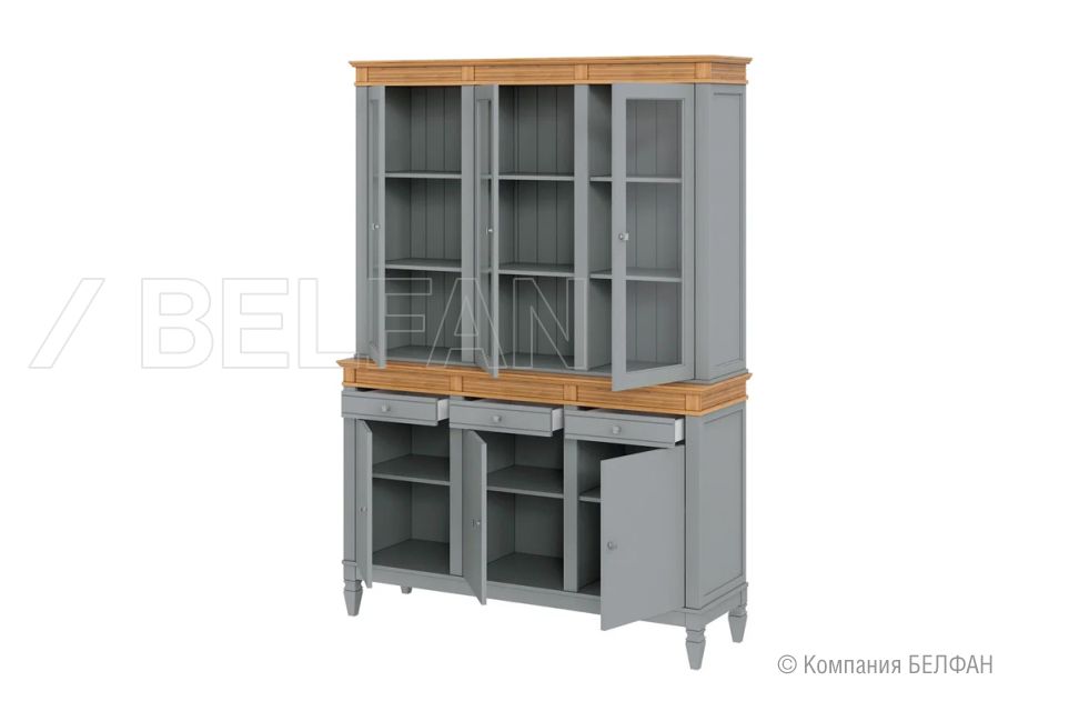 Буфет "Ольса" 330/333 массив сосны 3