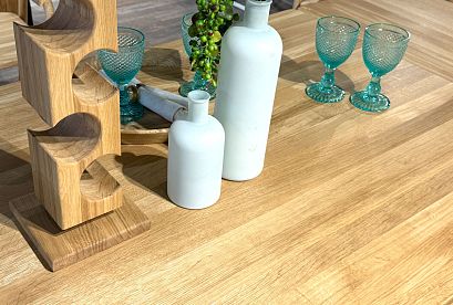 Стол обеденный "Соул" (раскладной); 2000x900; дуб натуральный